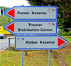 german road directional