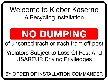 No Dumping